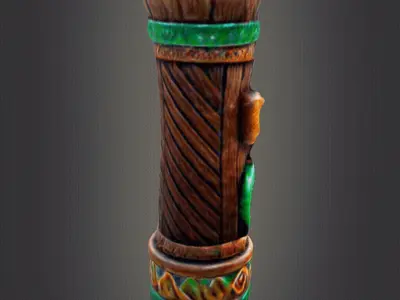 Tiki decor 3D print model