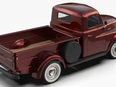 Dodge B Series 1948 3D model
