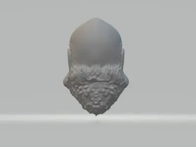 Buddha Dharma Head 3D print model