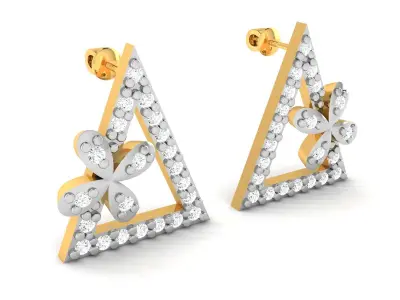 Women Earring 3D print model order