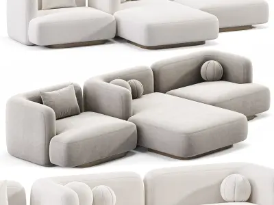 POP SOFA PROGRAM 3D model