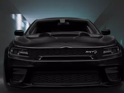 Dodge Charger SRT Hellcat 3D model by PIXELCRAZE
