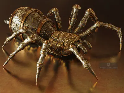 Tikarantula  spider  3D print model