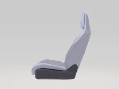 Car Seat Design Model 3D model