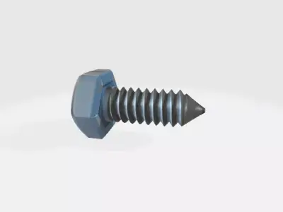M8 screw 3D model