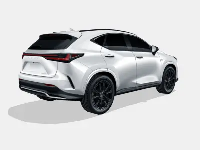 Lexus NX 2022 Low-poly 3D model