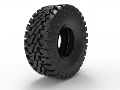 Yokohama Geolandar M-T tyre 3D print model