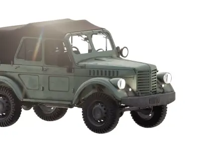 GAZ 69 3D model