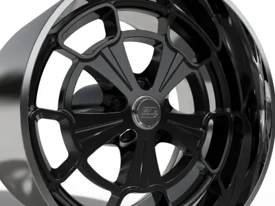 BILLET SPECIALATIES REVOLUTION WHEEL  3D print model