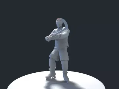 HOCKEY PLAYER MODEL 9 NO TEXTURE 3D print model