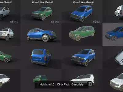 Gemeric Hatchback 01  Dirty Pack