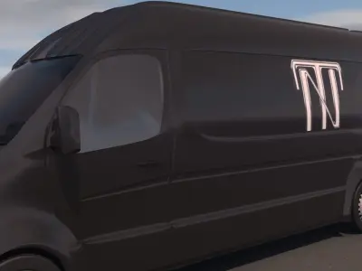 Mercedes Van 3D model