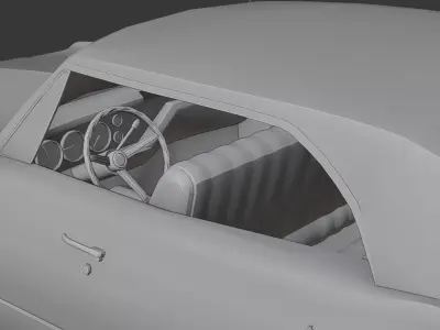 Chevrolet Impala 1967 3D print model