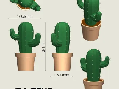 Cactus  3D print model