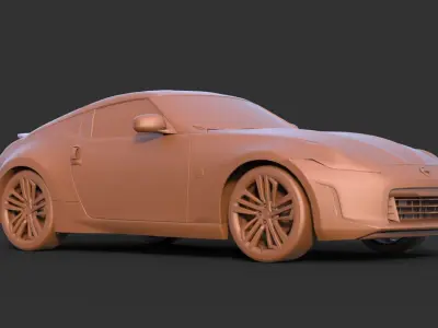 Nissan 370Z 3D print model