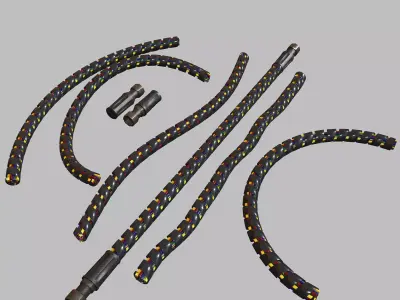 Cable wire V1 3D model