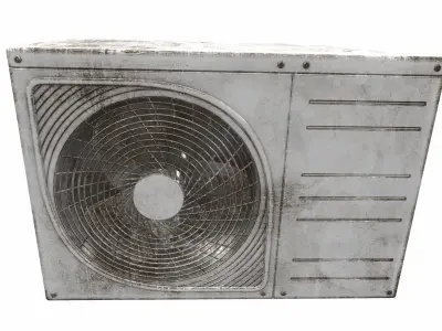Air conditioner outdoor 3b 3D model