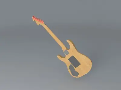 Jason Beckers signature guitar Free 3D model