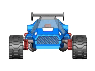 Buggy - 3D model for 3D printing 3D print model