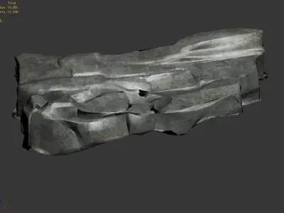 Stone Kazlog Bay - Stone Bridge 02 3D model