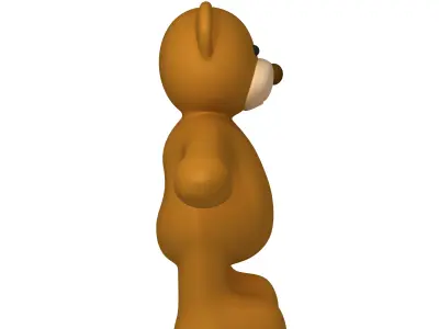 Teddy Bear Cartoon 3D model