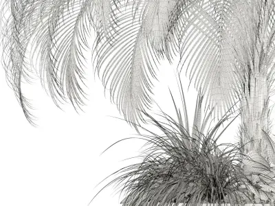 Plants collection 104 3D model