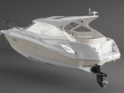 Seaboat 24ft Hardtop 3D model