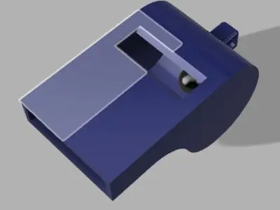 The Whistle bottle opener Free 3D print model