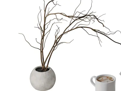 Decorative SET 02 3D model