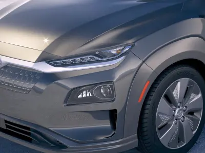 Hyundai Kona Electric 2019 3D model