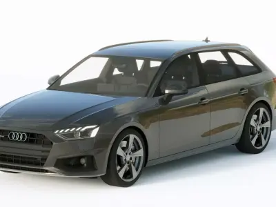 Audi A4 Avant 2020 3D model
