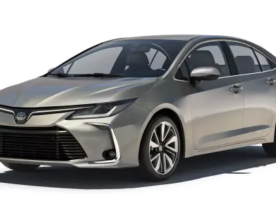 Toyota Corolla 2019 3D model