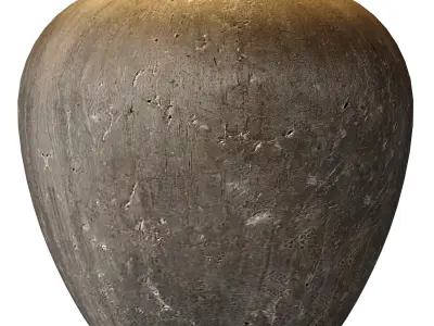 Scandinavian style European Ceramic Nightstand Table Lamp 3D model