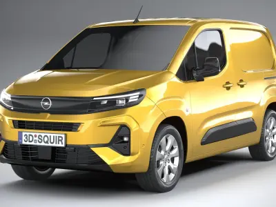 Opel Combo 2024 3D model