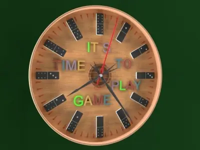 the Wall clock    Free 3D model