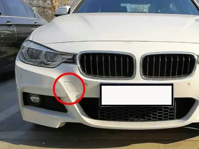 f30 front bumper tow cover 3D print model