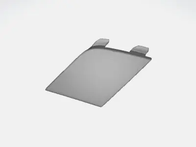 Vw Scirocco Gts Front Bumper tow Cover 3D print model