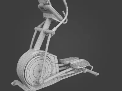 Elliptical trainer-Exercise Equipment-04 3D model