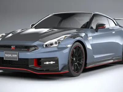 Nissan GT-R Nismo 2024 3D model
