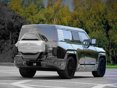 BYD YangWang U8 3D model