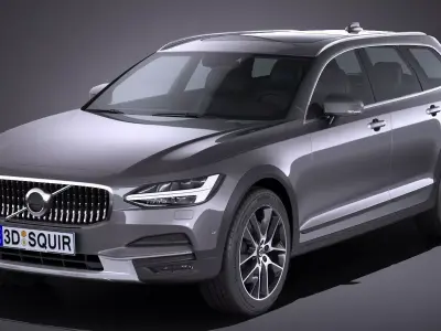Volvo V90 Cross Country 2017 3D model