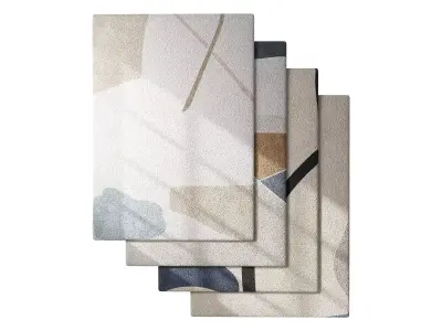 Carpet set 64 3D model