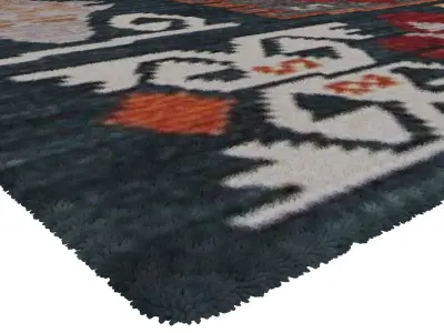 Rug Set 2064 3D model