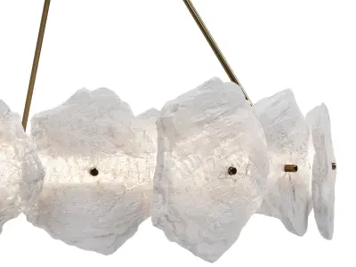 Christopher boots Petra III chandelier 1400mm 3D model