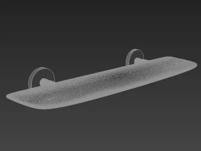 Rose Shelf 3D model