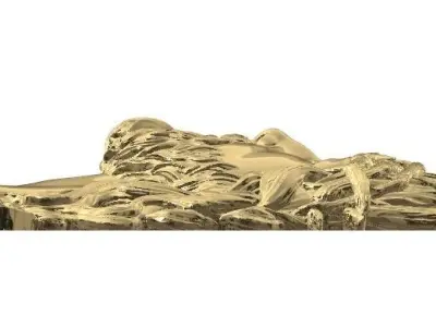 Christ pendant 3D print model