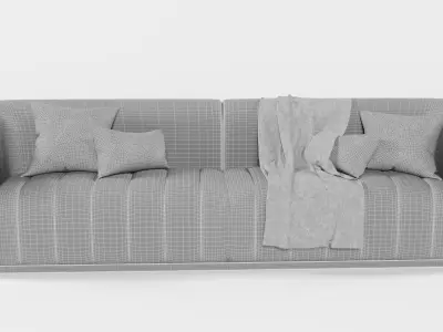 luxury sofa 3D model
