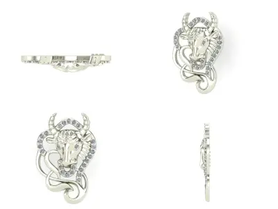 Pendant ak8 3D print model