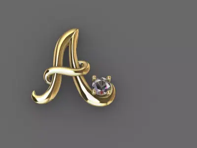 Pendant A 3D model