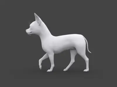 FDCW-003 Walking Animation 3D model